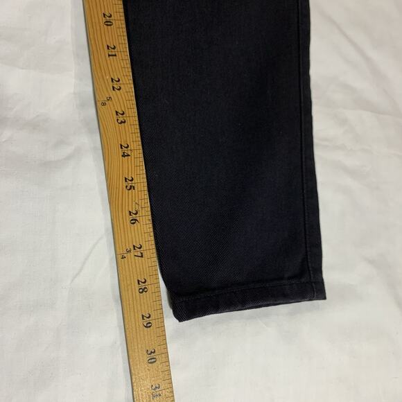 Missguided Women's Black Jeans Size 8 Floral Embroidery Cotton - Picture 9 of 12